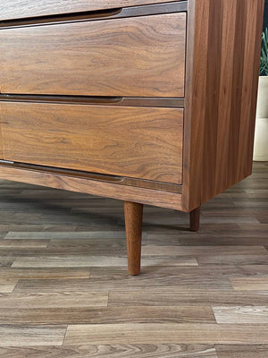 Mid-Century Modern Walnut Dresser by LA Period, c.1960’s