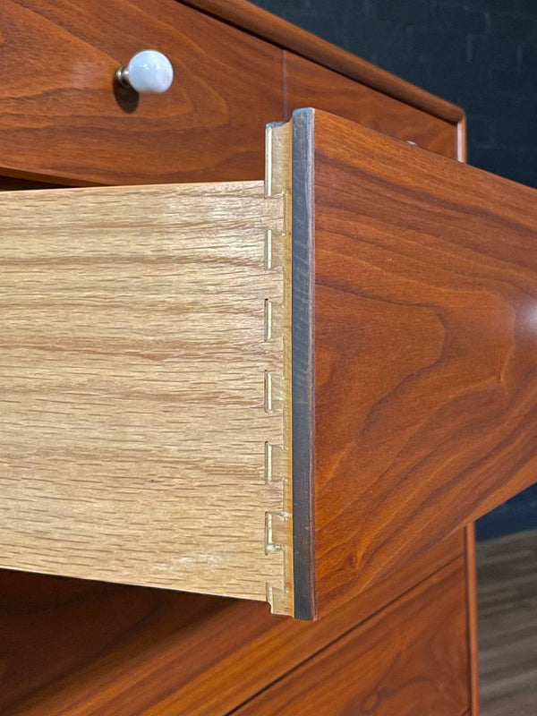 Mid-Century Modern “Declaration” Highboy Dresser by Kipp Stewart for Drexel, c.1950’s