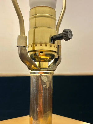 Mid-Century Modern Pyramid Style Resin Table Lamp, c.1960’s