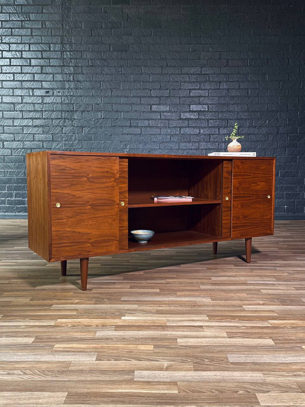 Mid-Century Modern Walnut Credenza, c.1960’s