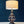 Vintage Purple Bubble Glass & Brass Table Lamp, c.1960’s