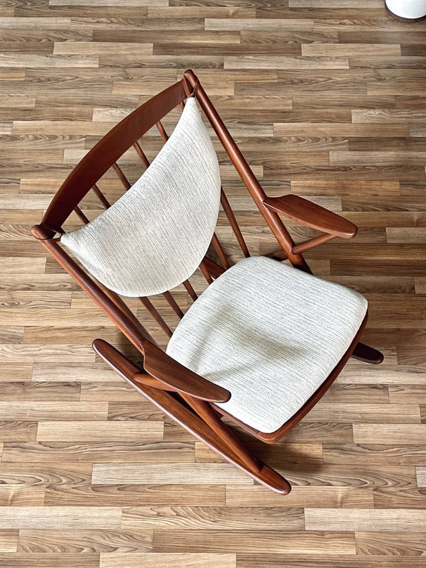 Danish Modern Teak Rocking Chair by Frank Reenskaug, c.1960’s