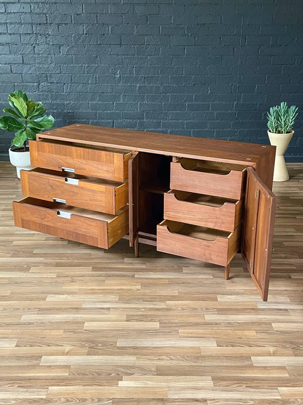 Mid-Century Modern Dresser by Merton Gershun w/ Cane Doors, c.1950’s