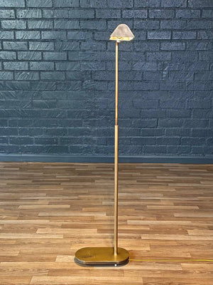 Mid-Century Californian  Modern Articulating Brass Floor Lamp by Casella, c.1970’s