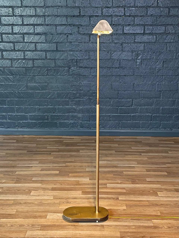 Mid-Century Californian  Modern Articulating Brass Floor Lamp by Casella, c.1970’s