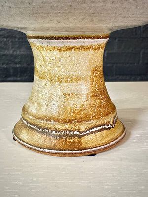 Mid-Century Modern Ceramic Footed Bowl, c.1960’s