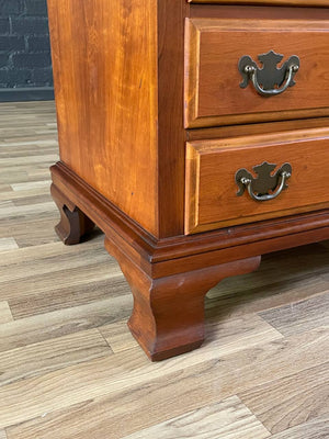 American Colonial Cherry Drop-Down Desk by Maddox, c.1950’s