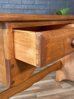 American Studio Craft Organic Modern Desk or Console Table, c.1950’s