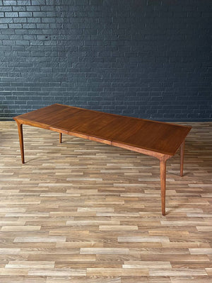 Expanding Mid-Century Modern “Profile” Dining Table by John Van Koert for Drexel, c.1950’s