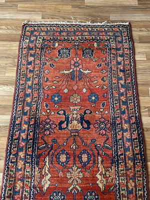 Vintage Hand Woven Wool Persian Rug, c.1940’s