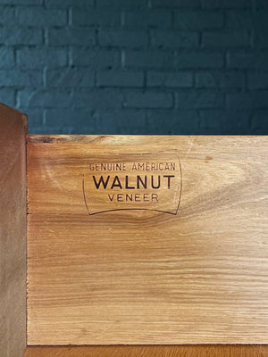 Mid-Century Modern Walnut Dresser by LA Period, c.1960’s