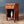 Vintage Federal Revival Mahogany Night Stand w/ Brass Pull, c.1950s
