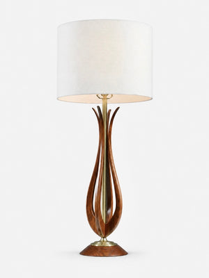Californian Modern Sculpted Table Lamp by Roller Lamp Co.,  c.1960's