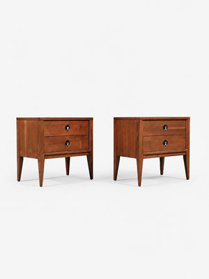 Pair of Mid-Century Modern Night Stands by Basic Witz, c.1960's