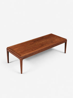 Mid-Century Modern Walnut Coffee Table by Lane c.1960's
