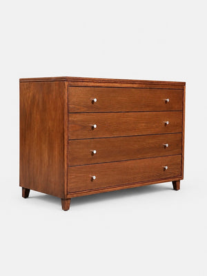 Mid-Century Modern “Oakmasters” 4-Drawer Dresser by Mattson Modern, c.1950’s