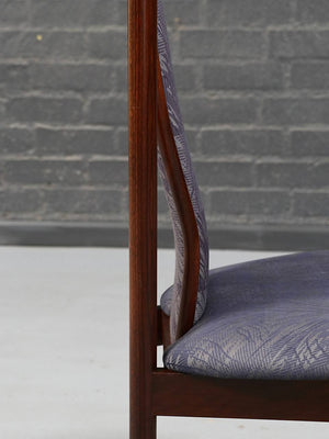 Set of 6 Danish Modern Teak Dining Chairs by Boltinge, c.1970's
