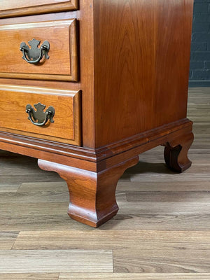 American Colonial Cherry Drop-Down Desk by Maddox, c.1950’s