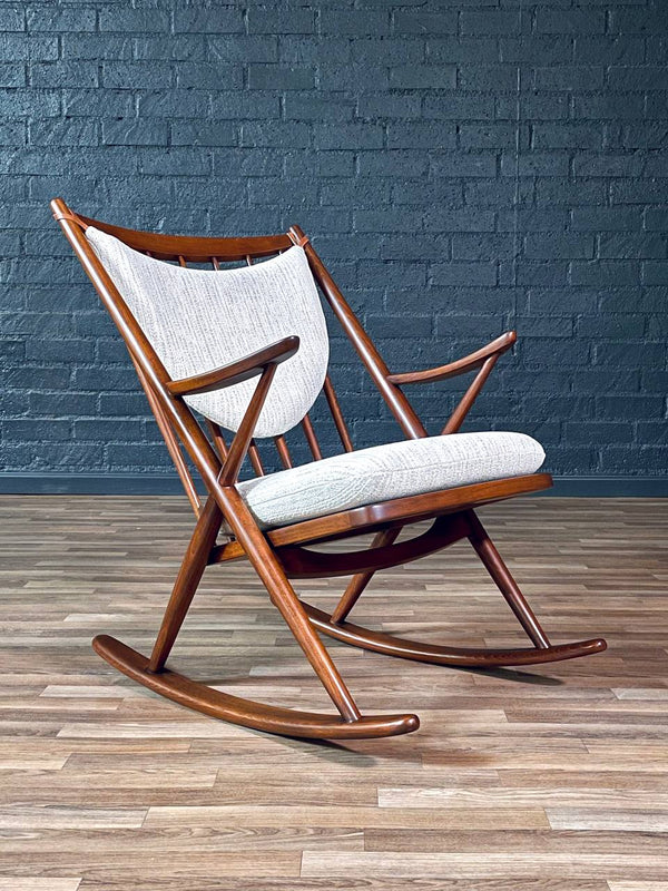 Danish Modern Rocking Chair by Frank Reenskaug, c.1960’s
