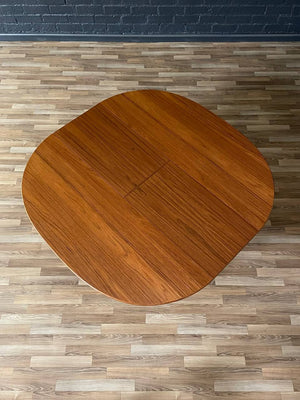 Mid-Century Danish Modern Teak Butterfly-Leaf Dining Table, c.1960’s