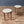 Pair of Antique French Louis XVI Style Marble-Top Side Tables w/ Brass Gallery, c.1930s