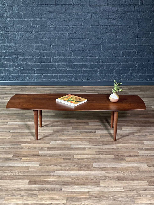 Mid-Century Californian Modern Walnut Coffee Table by Ace-Hi, c.1960’s