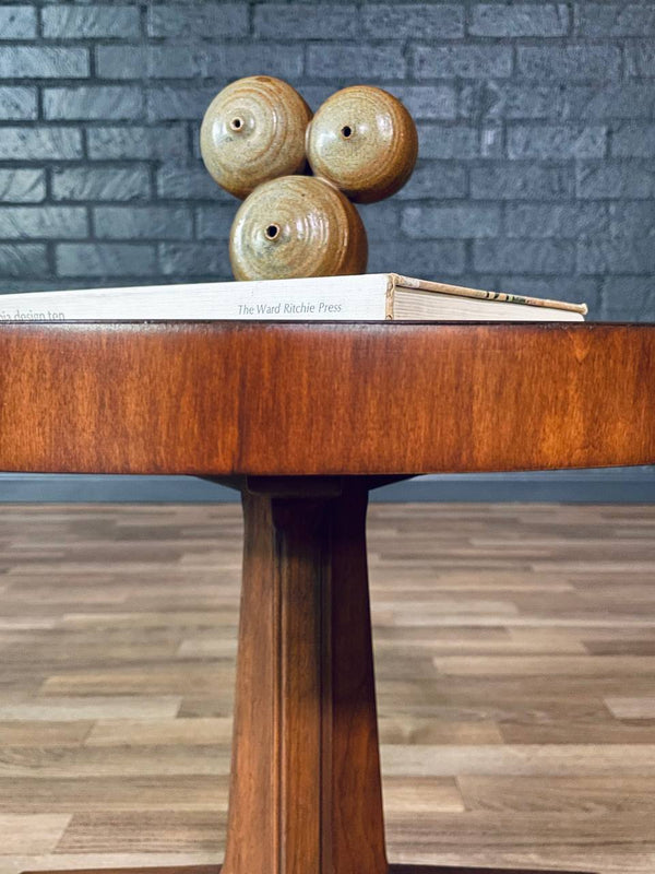 Mid-Century Modern Tripod Walnut Side Table by Lane, c.1960’s