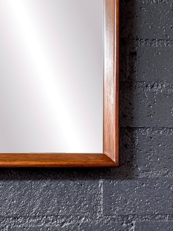 Pair of Mid-Century Modern “Tower Suite” Rosewood & Pecan Mirrors by Lane, c.1970’s