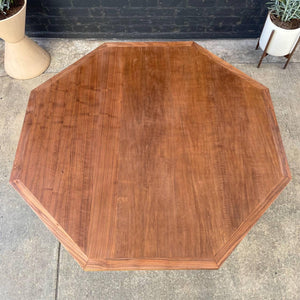 Antique Italian Renaissance Style Carved Walnut Dining Table