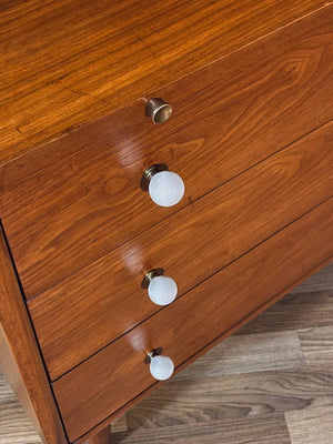Mid-Century Modern Bookshelf Hutch by Kipp Stewart for Drexel, c.1960’s
