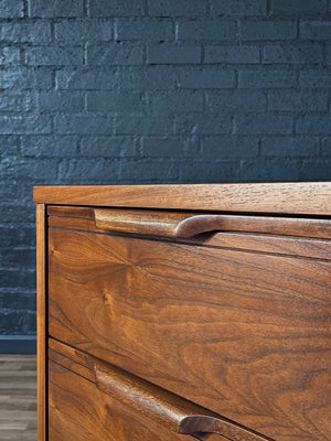 Mid-Century Swedish Modern 9-Drawer Walnut Dresser, c.1960’s