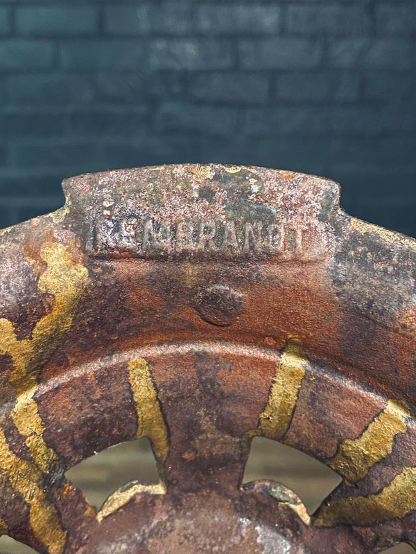 American Antique Brass  Floor Lamp by Rembrandt, c.1940’s