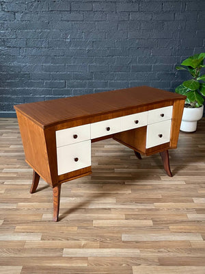 Mid-Century Modern Two-Tone Lacquered Writing Desk, c.1960’s