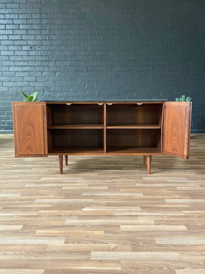 Mid-Century Modern Walnut Credenza w/ Stone Top by Jack Cartwright, c.1960’s