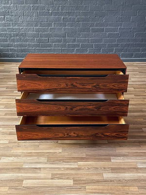 Mid-Century Modern Walnut & Rosewood Dresser by Stanley, c.1960’s