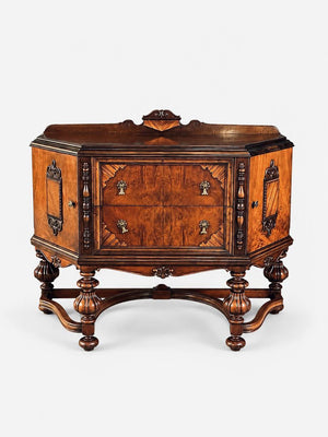 American Renaissance Revival Inlaid Wood Sideboard by Union Furniture Co., c.1920's