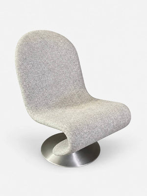 Verner Panton System 1-2-3 High-Back Swivel Lounge Chair for Fritz Hansen, c.1970's