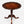 American Chippendale Revival Mahogany Pie-Crust Tilt-Top Table, c.1940's