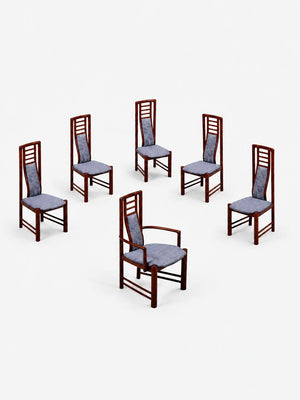 Set of 6 Danish Modern Teak Dining Chairs by Boltinge, c.1970's