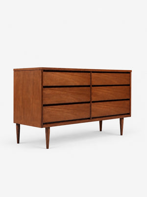 Mid-Century Modern Rosewood & Walnut Dresser by Bassett, c.1960’s