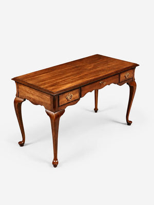 American Queen Anne Revival Wood Writing Desk by Lane Furniture, c.1970's