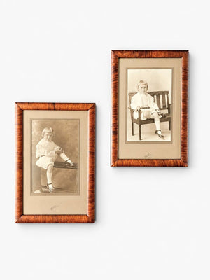 Pair of Vintage French Art Deco Wood Frames, c.1940’s