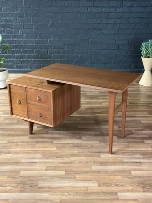 Mid-Century California Modern Desk by John Keal for Brown Saltman, c.1950’s