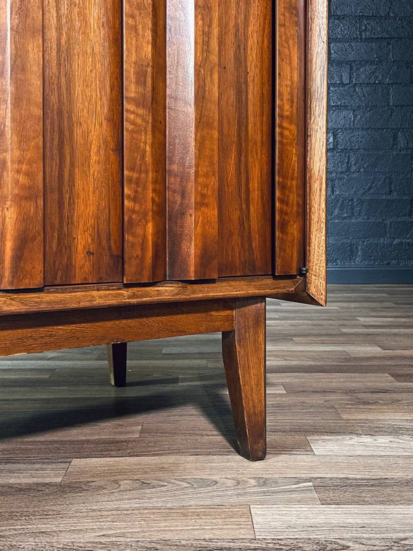 Mid-Century Modern “1st Edition” Walnut Bookcase Hutch by Lane, c.1950’s