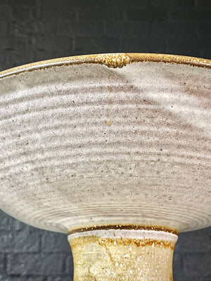 Mid-Century Modern Ceramic Footed Bowl, c.1960’s