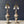 Pair of Antique Italian Neoclassical Carved Wood Urn Table Lamps w/ Draped Garlands, c.1920’s
