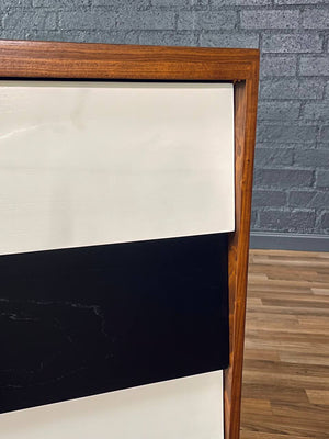 Mid-Century Californian Modern Two-Tone 3- Drawer Dresser by Woodland of CA, c.1960’s