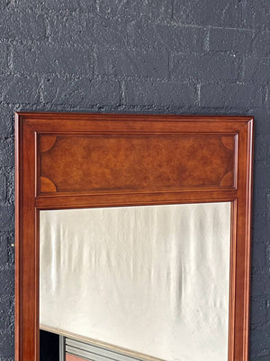 Mid-Century Modern Cherry Wood Wall Hanging Mirror, c.1960’s