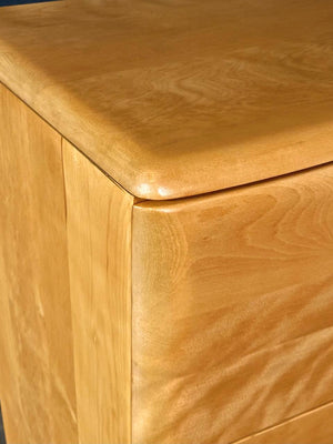 Mid-Century Modern “Riviera” Highboy Birch Dresser by Heywood Wakefield, c.1950’s