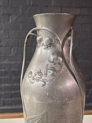 Art Nouveau Pewter Vase by Kayserzinn, c.1900’s